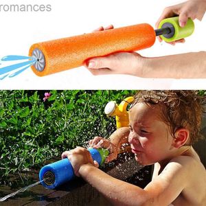 Toys Gun Toys 1pcs moda letnie broń wodna zabawki plażowe zabawki na plażę zabawki dla dzieci prezent prosty dryf teleskopowy pistolety wodne 240307