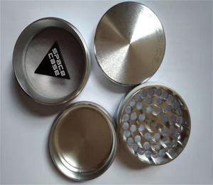 55mm 63mm Space Case 4 Piece Aluminium Herb Grinder Medium Large Smoke Cigarettdetektor Kvarnare Tobakslipning Titanium vs Sharp6977535