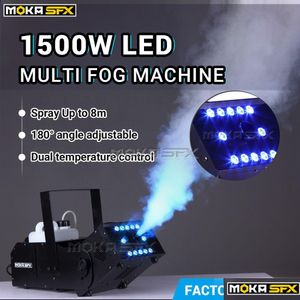 Fog Machine&Bubble Machine Adjustable Angle Party Smoke Hine 1500W Led Fog China Dmx Stage Disco Club Special Effect Drop Delivery Lig Dh5Na