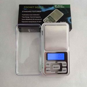 Mini Elektronische Digitalwaage Diamant Schmuck Wiegen Taschengramm LCD Display Waagen Mit Kleinkasten 500g01g 200g001g4350124