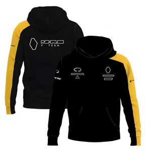 Herrtröjor tröjor f1 hoodie mens team förare hoodie fläktkläder formel 1 racing kostym anpassningsbar