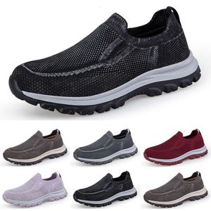 Yeni İlkbahar ve Yaz Yaşlı Ayakkabı Erkekler Bir Adım Yürüyüş Ayakkabı Yumuşak Sole Sıradan Ayakkabı Gai Kadınlar Yürüyüş Ayakkabıları 39-44 15 USONLINE