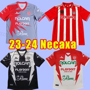 2023/24 Mexico Club Necaxa 100th Anniversary Maglia da calcio 2024 BATISTA GARNICA POGGI DOMINGUEZ Maglia da calcio uniforme per casa fuori casa Mens Home Away terzo