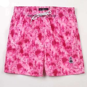 Psychological Bunny Shorts Herrenmode Strandhose Totenkopf-Kaninchen-Print Sommer-Surfshorts Schnell trocknende Hose im europäischen und amerikanischen Stil 185