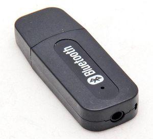 Mini USB Power Wireless Receiver Bluetooth Stereo Music Receiver Dongle 3.5mm 5V Jack o Speaker for Mobile Phone Black White1178030