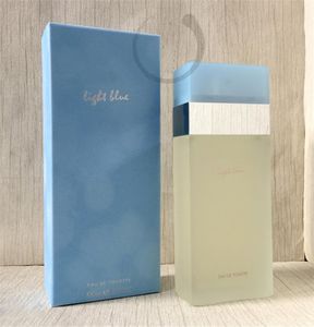 Kadın için yeni parfüm kokusu açık mavi parfümler kadın 100ml parfum sprey uzun ömürlü frangrance gemisi8778614