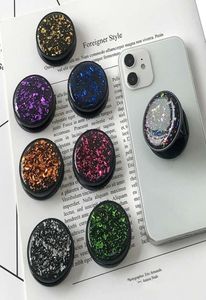 Glitter bling mobiltelefonhållare bilmontering greppstativuttag tabletter innehavare för iPhone XR XS SAMSUNG4298822