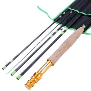 Sougayilang Fly Fishing Rod Carbon Rod 9ft Fly Fishing Rods LW 5/6 sötvatten flugstång för laxfiske tackling 240227