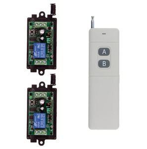 3000m DC 9V 12V 24V 1 CH 1CH RF Wireless Remote Control Switch System2CH Transmitter ReceiverMomentary Toggle4877309