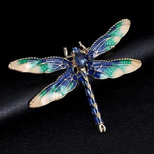 Enamel Painted Oil Gradient Wings Insect Dragoy Men's and Women's Suit Accessories Brooch