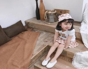 Baby Girls Designer Dress Ubranie dla niemowląt 100 Cotton Princess Child Toddler Sukienka dla dzieci na dziewczynie B511416729