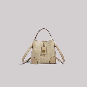 Moda feminina grande capacidade saco novo outono luxo mão balde saco versátil um ombro crossbody hbp prpu