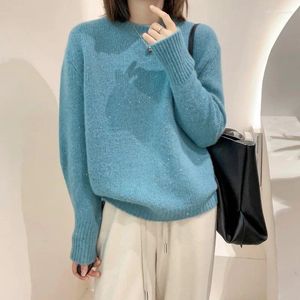 Women's Sweaters Soft Fashion Versatile Pullover Autumn /Winter Cashmere Sweater Woman Casual Knitted Tops Female SA916