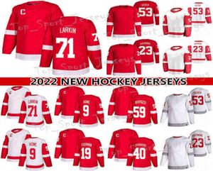 DIY Custom American Ice Hockey Jerseys Tees Clothing All Team Veckan Namnnummer Färgstorlek Stil All sömnad Mens Womens Youth Kid9270334