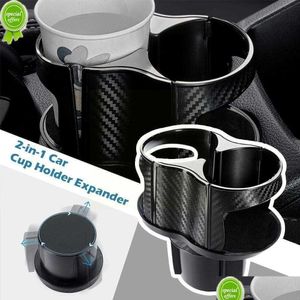 Car Holder New 2-In-1 Cup Holder Expander Cupholder Adapter Interior Expandable Organizer Storage Accessories For Snack Bottles C M0Y7 Dhrct