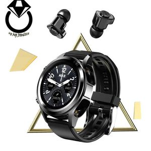 Reloj audifonos smartwatch auricular con audifono f9 mi 2 em 1 relógio com fones de ouvido fone de ouvido sem fio