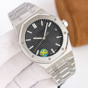 Heißer Verkauf Montre Luxe Original Audemar Royal Oaks Herren Luxusuhr Edelstahlarmband Armbanduhren Designer Automatikuhren Herren AAA Dhgate Neu