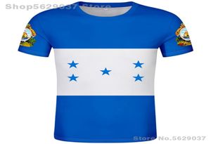 Honduras t shirt diy skräddarsydd namn nummer hat tshirt nation flaggor hn country tryck po Honduran Spanish Clothing 2207023288254