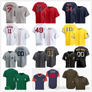 Maglie da baseball 2024 cucite 31 Liam Hendriks 89 Tanner Houck 74 Kenley Jansen 76 Zack Kelly 55 Chris Martin 79 Bryan Mata 72 Chris Murphy 93 Luis Perales 37 Pivetta