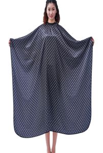 Salong Professional Stor hårstyling Kap Vuxen Hårklippande målarbok Styling Waterproof Cape Satin Frisör WAI -tyg Barber3011100