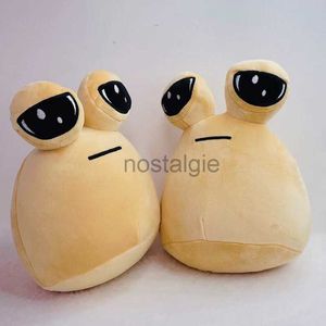 Lovely Pou Animals Anime Game The Maw Plush Toys Kawaii Cartoon My Pet Alien Doll Soft Sched Pillow Dzieci urodziny prezenty 240307