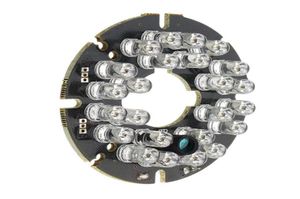 Câmera de segurança 24pcs LED IR Placa iluminadora infravermelha Placa CCTV Câmera Luzes de visão noturna Board8661848