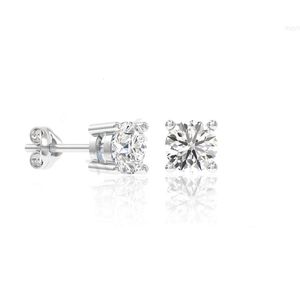 2023 Fashion Moissanite Diamond Fine Jewelry Stud Earring for Women Casual Use Available at Affordable Price