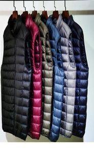 Men039s Down Parkas Women Sleeveless Men039S Ultra Light Down Vests Slim Jacket Men Gilet Lätt vindtät varmt midja