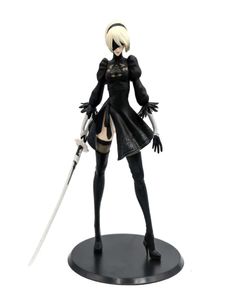 28cmアニメゲームNier Automata 2b Yorha No2タイプBアクションフィギュアPVCコレクションモデルToys Brinquedos Q06215374807