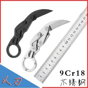 Portable EDC Tool, New Outdoor Folding Knife, Stainless Steel Camping Survival Claw Knife 244961