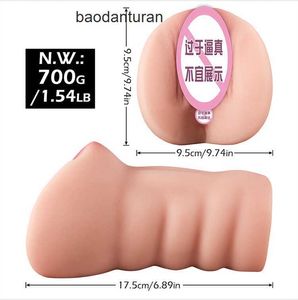 Half Body Sex Doll Biggy Solid Silicone For Real Men Insertable Hand Handle Non Uppblåsbara mjuka lim leksaker Vuxna produkter 4S78