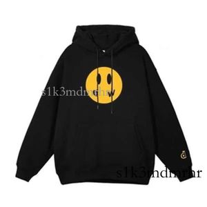 Hoodie En Yüksek Kaliteli Çizimler Sweatshirt Sarı Adam Retro Smiley Yüz Sweatshirt Tshirt Swirt Drewer Hooded 759 981