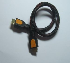1 шт., красный/черный сетчатый высокоскоростной позолоченный кабель «папа-папа», 19 контактов, 50 см2375695