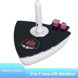 3 I 1 Face Lift Machine Face RF Massager Skin åtdragning av hudföryngring Anti Wrinkle Dead Skin Removal Skin Care Tools Tools