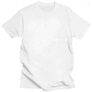 Magliette da uomo Scheletri di Yoga Asana Namaste Divertente Meditazione Halloween Yogi T-shirt Famiglia Cotone da uomo Top Camicia Fitness Prevalente