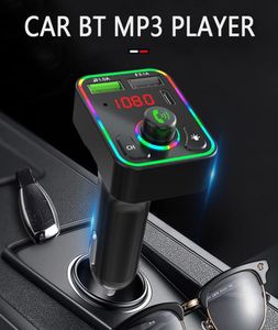 Bluetooth FM Transmitter Wireless Radio Adapter Hands Car Kit 31A USB PD Port Type C Quick Charger8201800