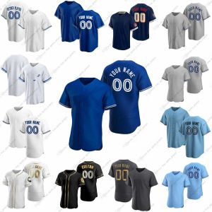 Personalizzato Uomo Donna Gioventù Blue''Jays''Vladimir Guerrero Jr Maglie da baseball Yimi Garcia Kevin Gausman Yusei Kikuchi Alek Manoah Tim Mayza Nate Pearson Zach Pop Richards