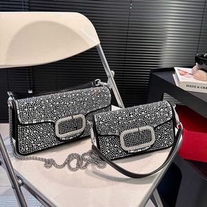 Luxury Diamond Messenger Bag Crossbody Designer Bags For Women Party Evening Handbags Elegant Hand Bag Lady Purse Tote