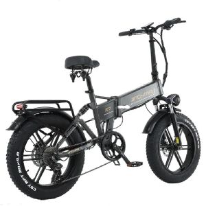 JINGHMA R7PRO Folding Electric Bicycle 20Inch Lightweight 800W 48V Fat Tire Electric Bike 2 Person Off Road Mountain eBike Adult