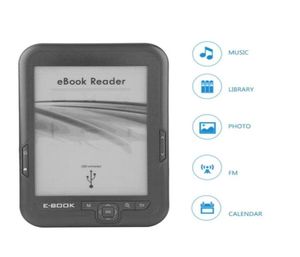 8GB 16GB E book reader 6 inch HD eink screen 2500mAh battery pocket books gift pu cover9517852