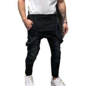 Säljande modestylist Mens Jeans Högkvalitativ trend Casual Suspender byxor Män kvinnor Slim Pants2877243