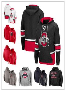 Men039S T -shirt American College Football Wear Custom Man College Football Ohio State Buckeyes OSU Sweatshirts Pullover Hoodies3958371