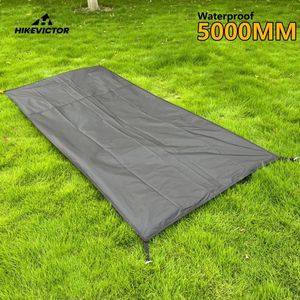 HikeVictor Camping Mat Waterproof Hiking Tent Footprint Tarp Awning Shade Ground Sheet Picnic Beach Travel Waterfroof 5000mm 240223