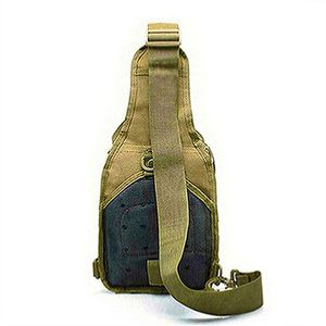 Ao ar livre militar tático estilingue esporte viagem peito saco de ombro para homens mulheres sacos crossbody caminhadas equipamentos acampamento a262