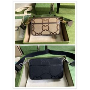 borsa da donna Designer Jumbo G Borsa a tracolla Beige Marrone 696075 Canvas Black Wallet 7A Borsa della migliore qualità