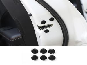 Car Door Lock Screw Protector Decoration Cover Stickers ABS Interior Accessories For Ford Mustang 2015 Up Car Styling3725646