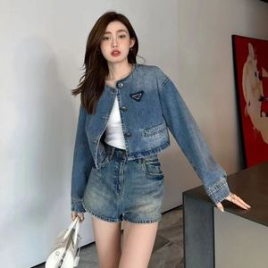 Woman Jackets Denim Coat Womens Budge Letters Autumn Spring Female Designer Jackets Windbreaker Jeans