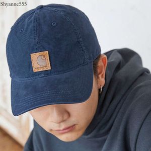 Baseball Kahart Washed Duck Tongue Hat, Couple Casual Spring and Summer Shading, Soft Top Sun Protection