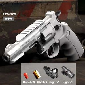 Gun Toys Tactical ZP5 Revolver Launcher مستمر Fireingt Pistol Soft Dart Bullet Gun CS Outdoor for Kids adval Gift YQ240307