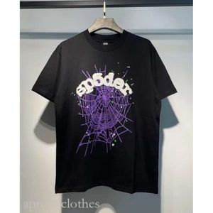 sp5der mens婦人デザイナーtシャツブラックピンクの白い赤い緑のトップマンファッションカジュアルシャツスパイダー55555ショートパンツスリーブ服184